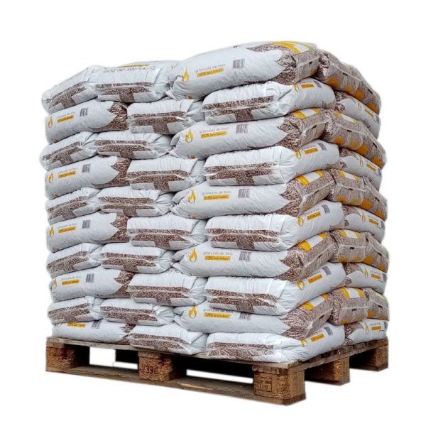 Palette granulés de bois Sunfire 70 sacs 15kg Maison Ardente